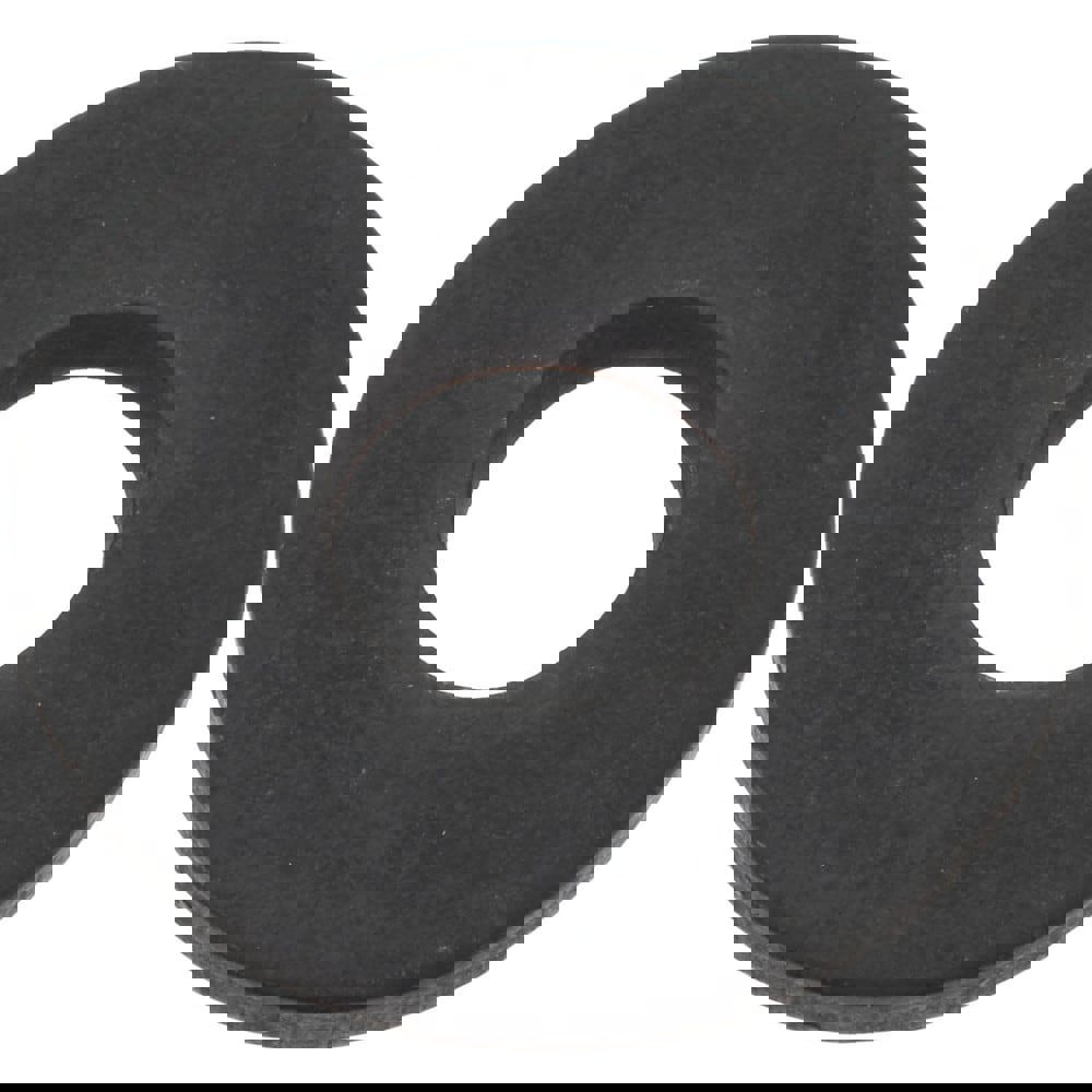 M14 Screw Standard Flat Washer: Steel, Black Phosphate Finish